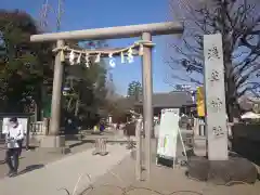 浅草神社の鳥居