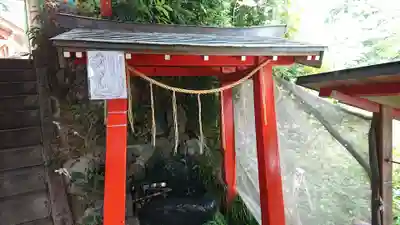 高龍神社の手水舎