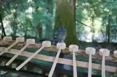 武蔵二宮 金鑚神社の手水