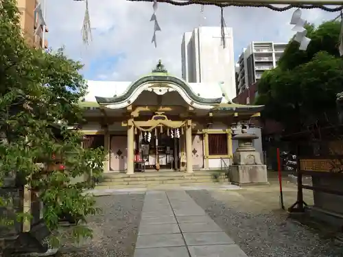 綱敷天神社の本殿