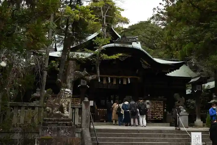 岡崎神社の本殿・本堂