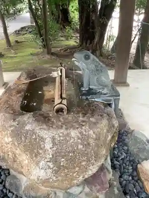 両社宮神社(宮町)の手水舎