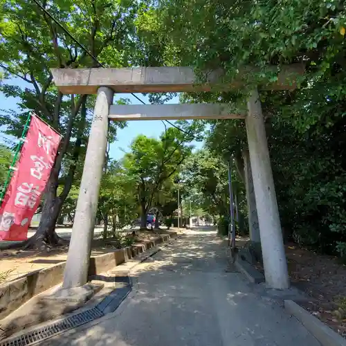 伊久智神社の鳥居