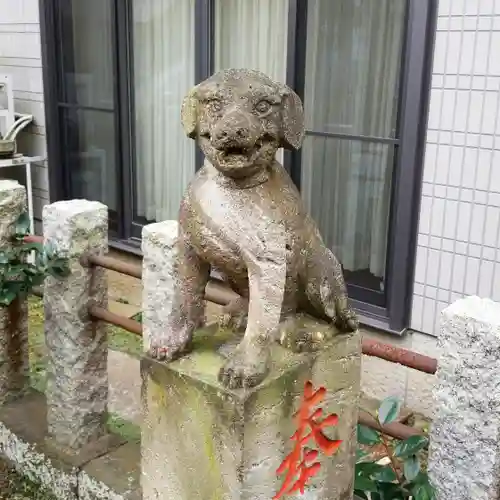 道祖神社の狛犬