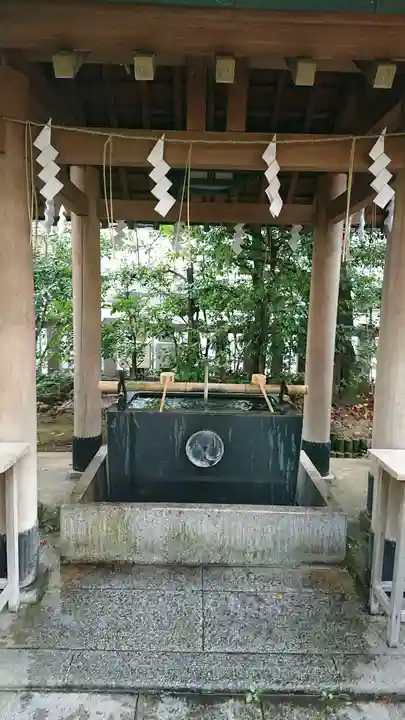 芝大神宮の手水舎