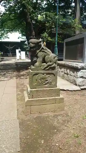 篠原八幡神社の狛犬