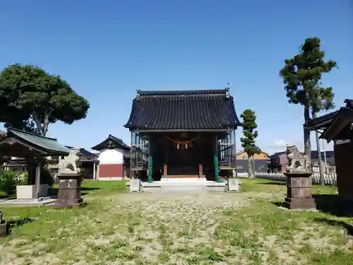 西保神社の本殿