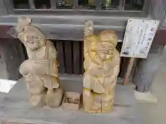 大洗磯前神社の像