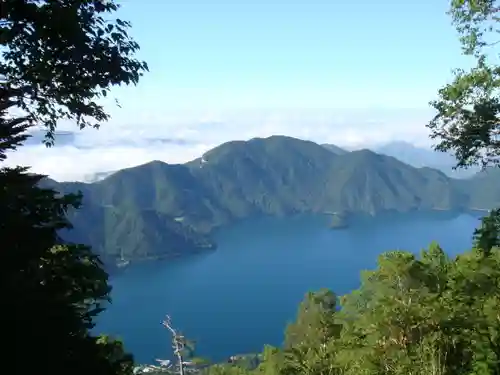 日光二荒山神社奥宮の景色