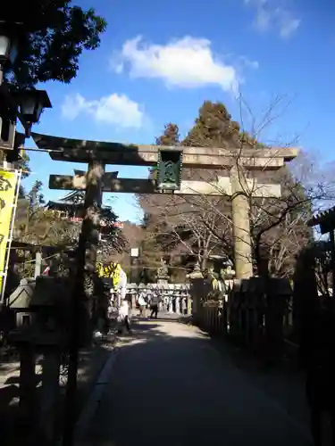 朝護孫子寺の鳥居