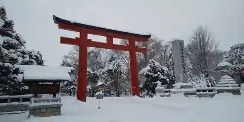 北海道護國神社の鳥居