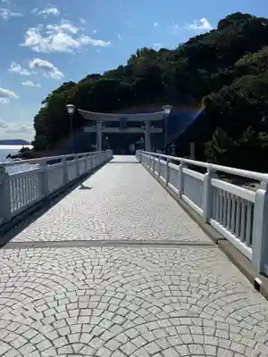 八百富神社の鳥居