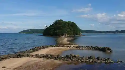 小島神社の景色