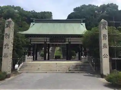 備後護國神社の山門・神門