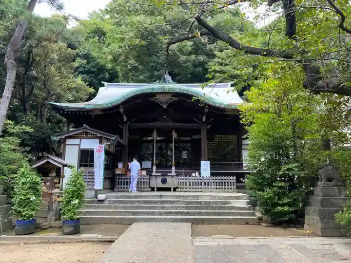 御田八幡神社の本殿・本堂