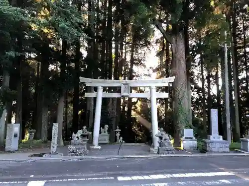 草部吉見神社の鳥居