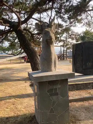 鹿島神社の狛犬