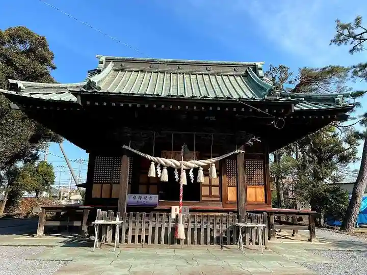 菖蒲神社の本殿・本堂