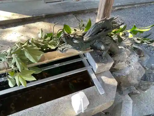 加茂神社の手水舎