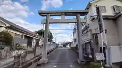 柏原神社の鳥居