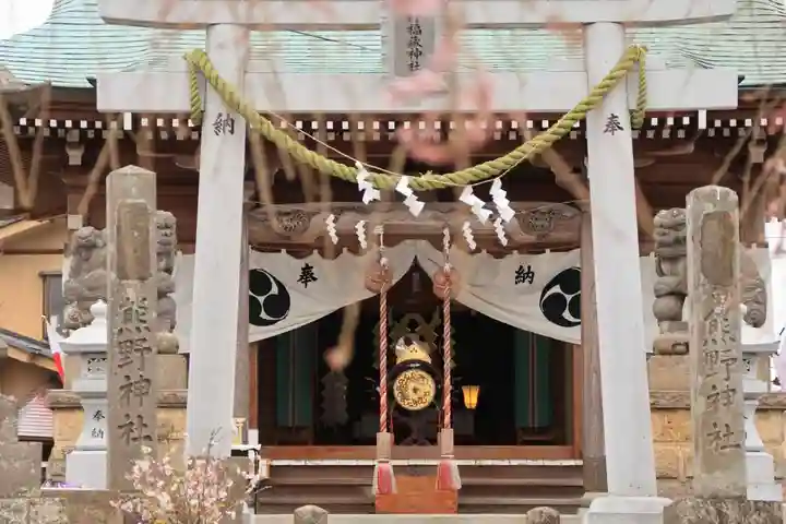 熊野福藏神社の鳥居