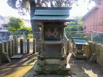八幡社の本殿・本堂