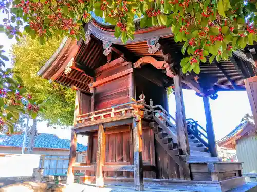 八幡社の本殿・本堂