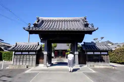 明泉寺の山門・神門