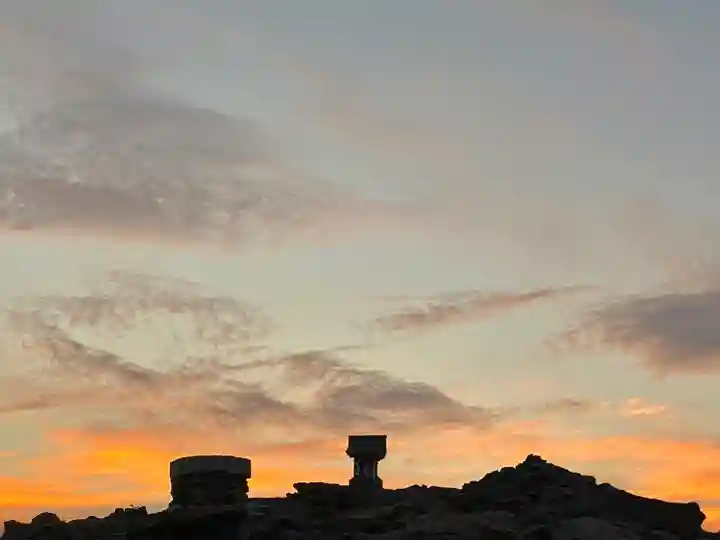 禰固岳神社の景色