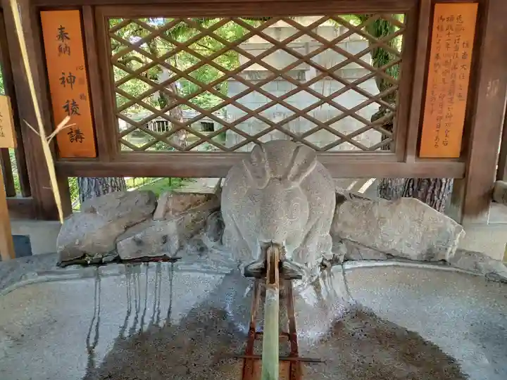 住吉大社の手水舎