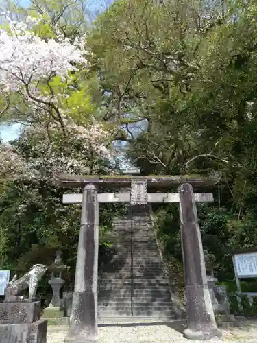 千栗八幡宮の鳥居