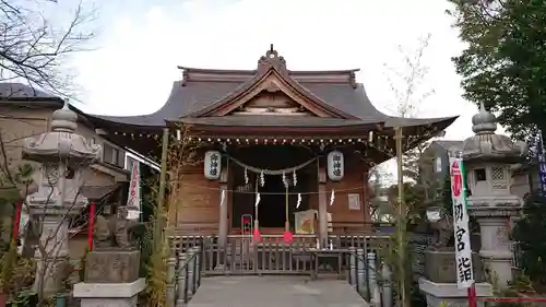 矢向日枝神社の本殿・本堂