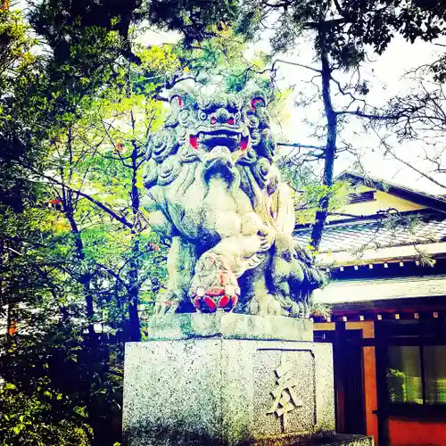 王子神社の狛犬