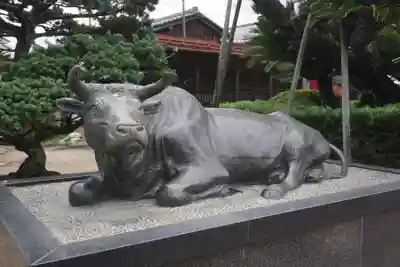 白潟天満宮の狛犬