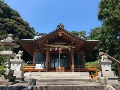 沼八幡神社の本殿・本堂