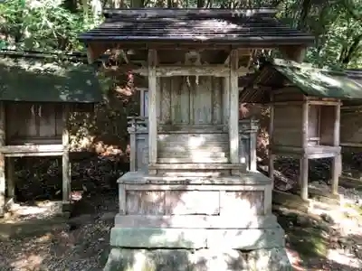 元伊勢内宮 皇大神社の末社・摂社
