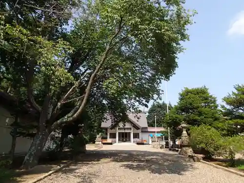 女満別神社の景色