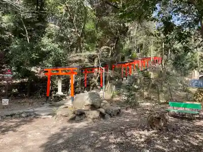 二葉姫稲荷神社の鳥居