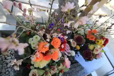 滑川神社 - 仕事と子どもの守り神の手水舎