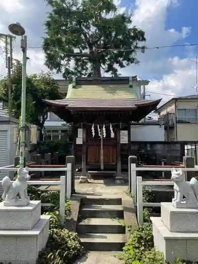 西守稲荷神社の本殿