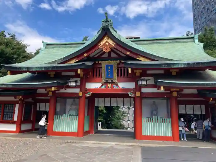日枝神社の山門・神門
