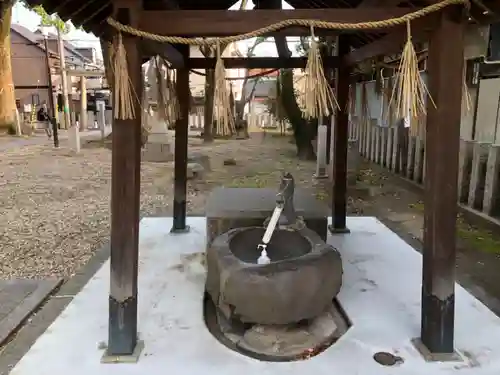 穴太神社の手水