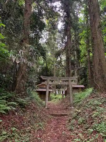 諏訪神社の鳥居