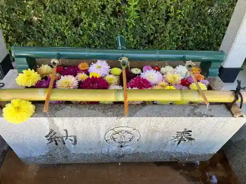 伊和志津神社の手水舎