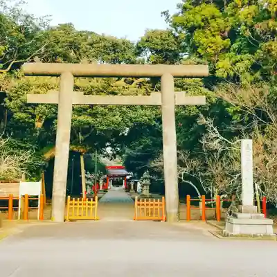 息栖神社の鳥居