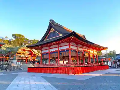 伏見稲荷大社の本殿・本堂