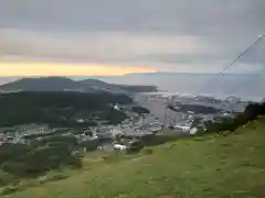 小樽天狗山神社の景色