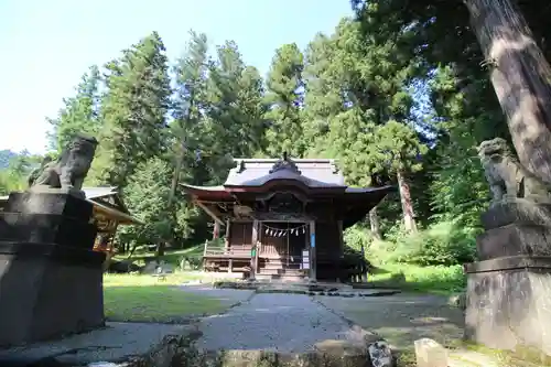 鳥頭神社の本殿