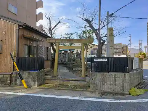 桃ノ木神社の鳥居