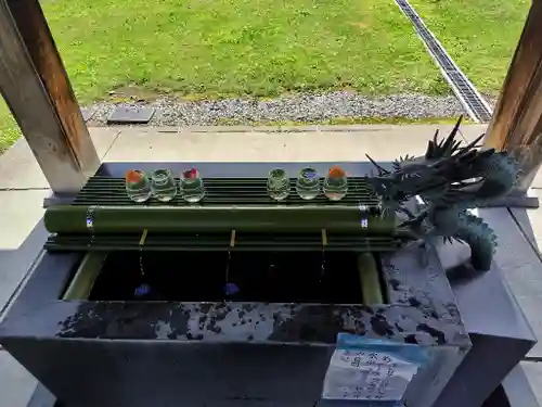 美瑛神社の手水舎